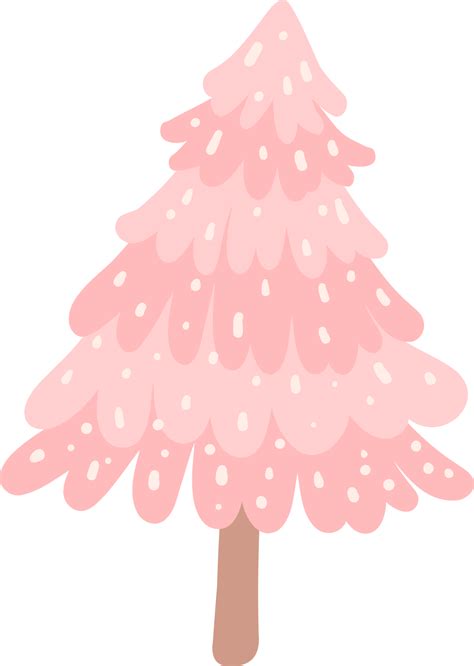 Pink Christmas Tree 29604487 Png