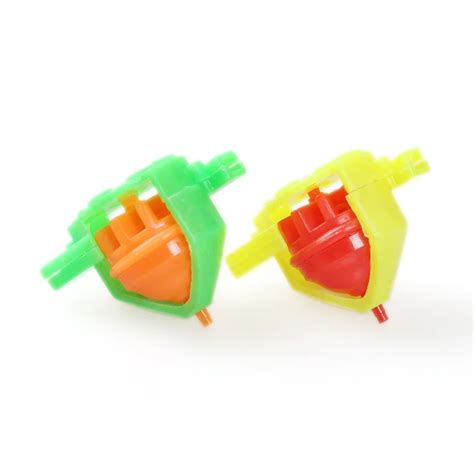 New Promotion Toys Plastic Mini Spinning Whistle Gyro Top Toy For Kids