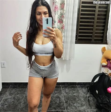 35 Hot Fitness Brazilian Babe Underwear Selfie Hipw23 THESEXIER Net