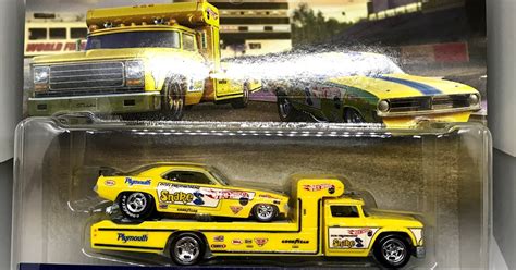 JULIAN S HOT WHEELS BLOG 1972 Plymouth Cuda Funny Car Retro Rig 2018 Car Culture Team