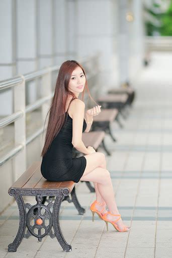 idolretouch Too Hot to Handle 5 Sexy Lee Ji Min 이지민 in Black Mini Dress
