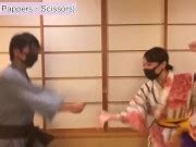 浴衣で野球拳してたら全裸で絶叫しながら中イキしまくったww Japanese Amateur Rock Paper Scissors Naked And Hard Sex えむゆみ