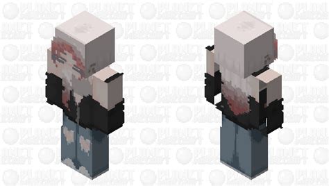 Cute Emo Blonde Minecraft Skin