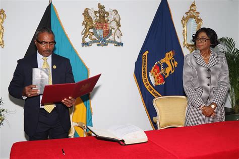 Justice Of Appeal Jon Isaacs Sworn In As Acting President Of The Court Of Appeal Zns Bahamas