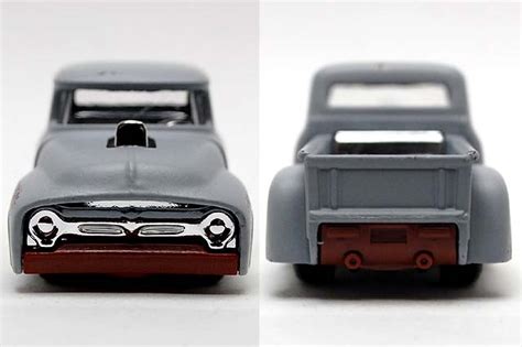 CUSTOM 56 FORD TRUCKのレビュー風化した感じのめちゃ渋パンプキン DTX35 Hot Wheels 情報まとめ ホットウィール にわかマニア