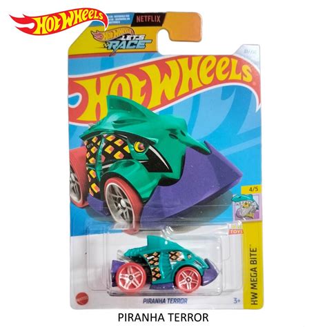 Hot Wheels PIRANHA TERROR โมเดลรถเหลก ของเลน ของสะสม ลขสทธแท ในรานมใหเลอกมากกวา