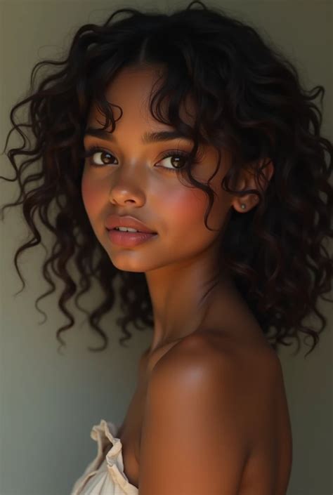 Nude Black Girl Seaart Ai