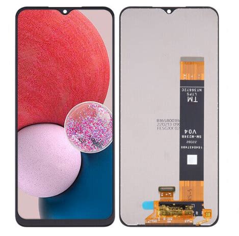 Дисплей Samsung A127 Black A12 2021 (GH82-26485A) сервисный оригинал ...