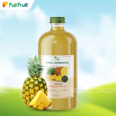 Trà Chill Kombucha 1000ml Fujifruit