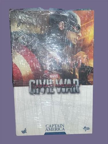 Hot Toys Capit N Am Rica Civil War Original Meses Sin Inter S