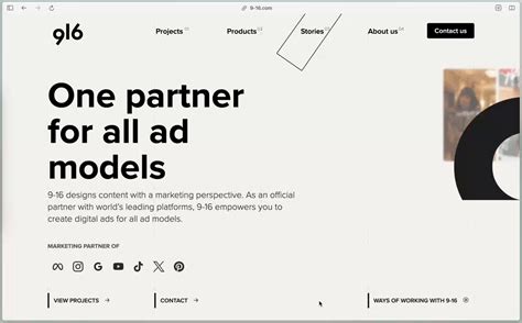 9 16s New Website Homepage By Ersin Çelik On Dribbble