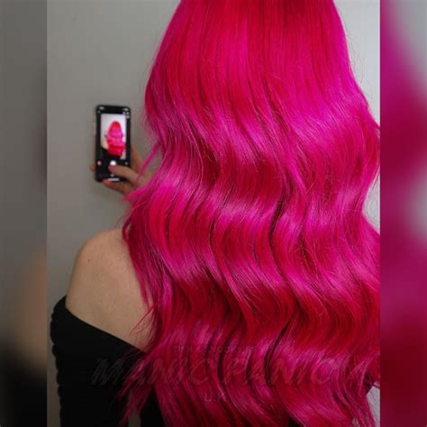 Hot Pink Hair