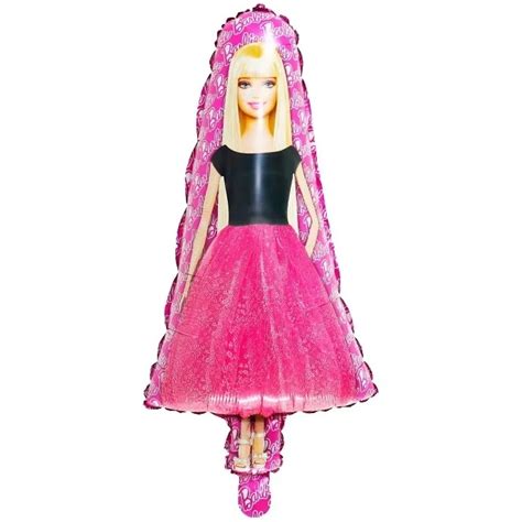 Barbie Shape Foil Balloon Party Splendour