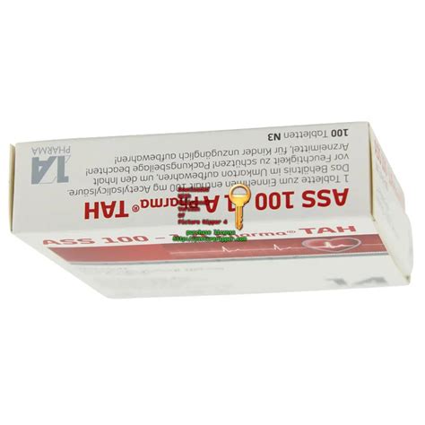ASS 100 1 A Pharma TAH 100 St HÀNG ĐỨC