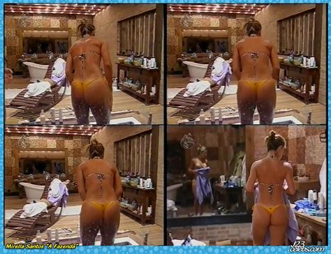 Naked Mirella Santos In A Fazenda