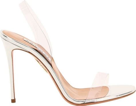 Aquazzura So Nude Plexi Sandals ShopStyle