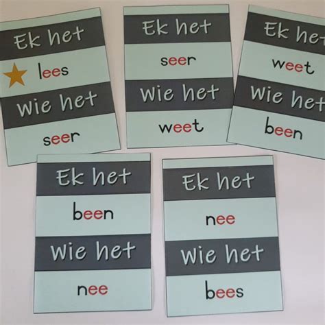 Ek Het Wie Het Ee Dubbelklank • Teacha