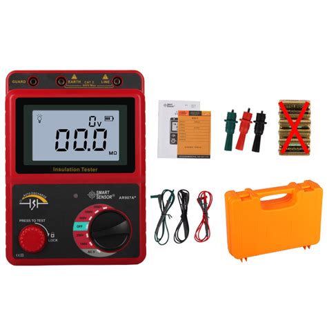 Megohmetro Digital Smart Sensor Ar907a Guatemala