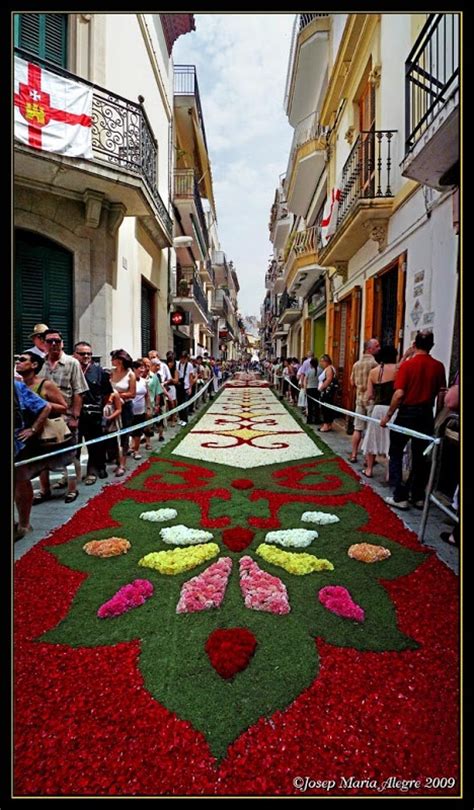 El Sitges Que Estimo Per Corpus Catifes De Flors Sitges Corpus