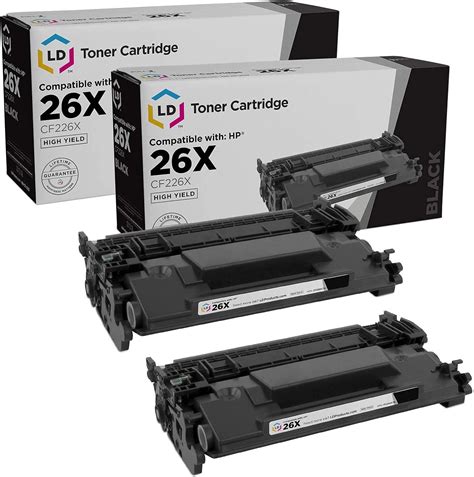 Laser Printer Drums & Toner Compatible High Yield 26X 4-Pack Printer ...