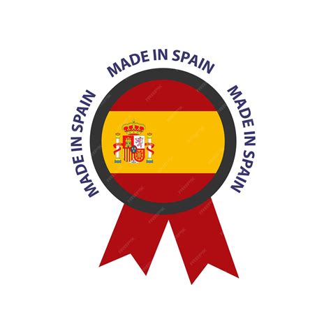 Premium Vector Made In Spain Premium Vector Logo Made In Spain Logo
