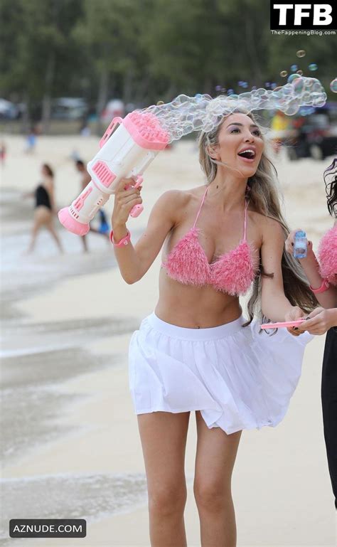 Farrah Abraham Sexy Seen Flaunting Her Hot Tits And Legs At The Beach In Hawaii Aznude