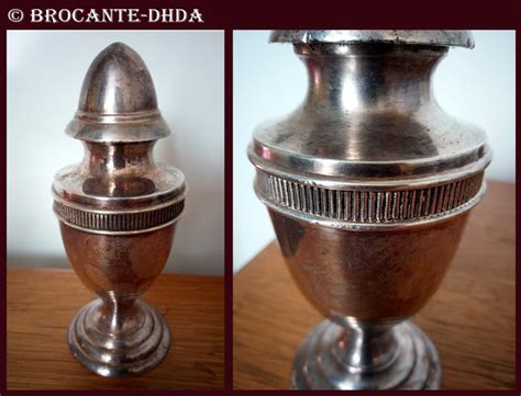 Salière Et Poivrière Métal Argenté Dhier And Daujourdhui