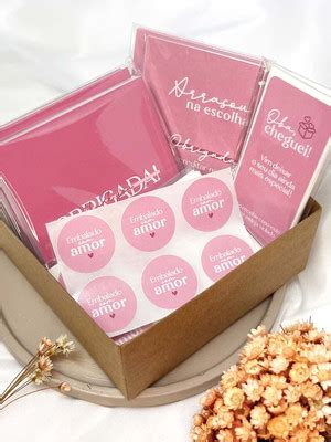 Kit Unboxing Ecommerce Empreendedor Nude Itens Elo