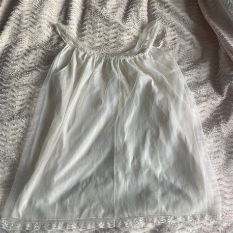 Cutest 1960s Vintage Babydoll Lingerie Nightgown Depop