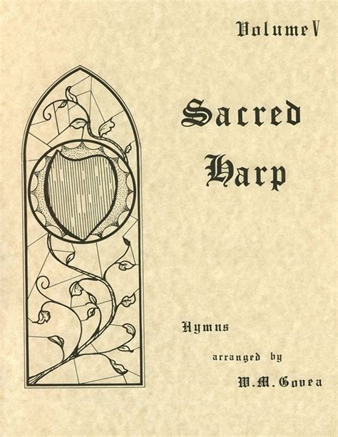 Harp Sheet Music: Sacred Harp: Hymns, Vol. 5 by GOVEA, W.M.