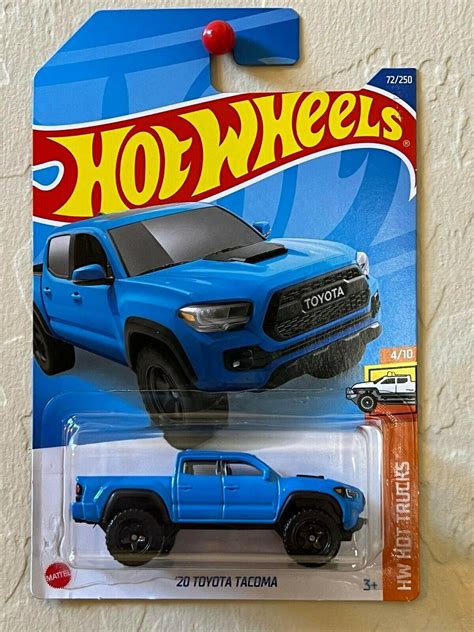Hotwheels Hw Hot Trucks Toyota Tacoma Blue