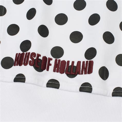 Мужская толстовка Umbro x House Of Holland Polka Dot Side Rib, US1M1111-WHT