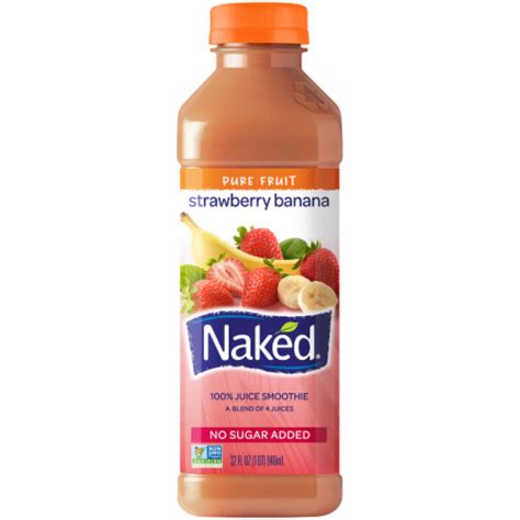Naked Strawberry Banana Juice Smoothie Fl Oz Kroger