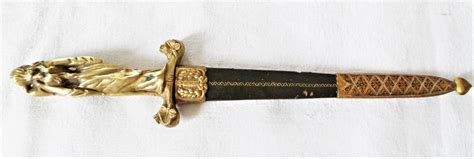 Proantic Dagger With Republican And Revolutionary Symbols Xix°