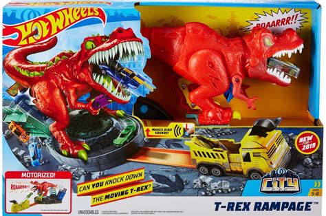 Hot Wheels City T Rex Rampage Speelset Racebaan Bol