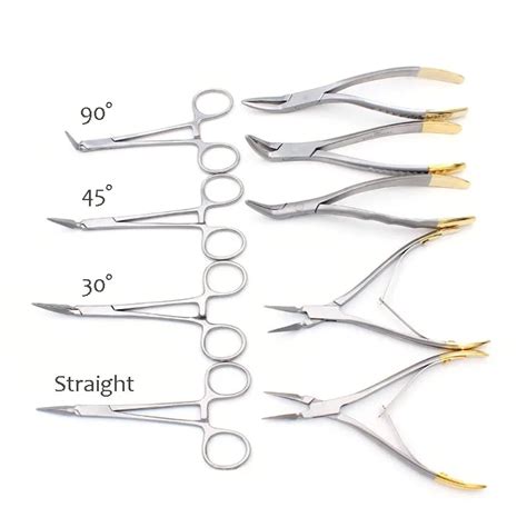 Dental Forcep Plier Root Fragment Minimally Invasive Extraction Tooth