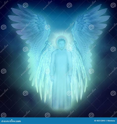 Guardian Angel Stock Illustration Illustration Of Divine 48312895