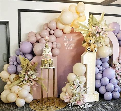 Guirnalda De Globos De Color Marfil Globos De Doble Relleno Beige Nude De Diferentes Tama Os