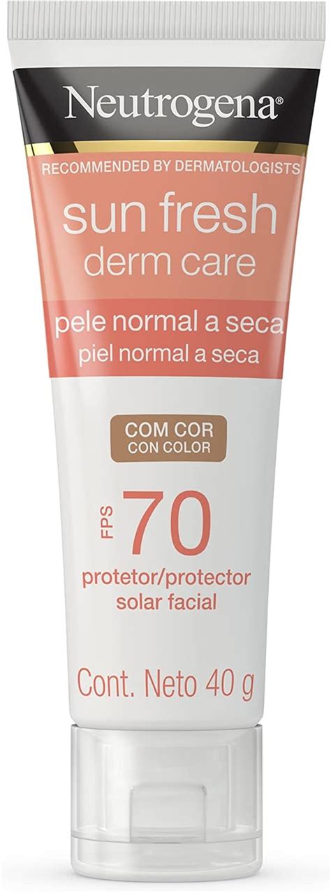 Protetor Para Pele Seca - Protetor Solar Facial Para Pele Seca NEUTROGENA SUN FRESH Derm Care Com ...