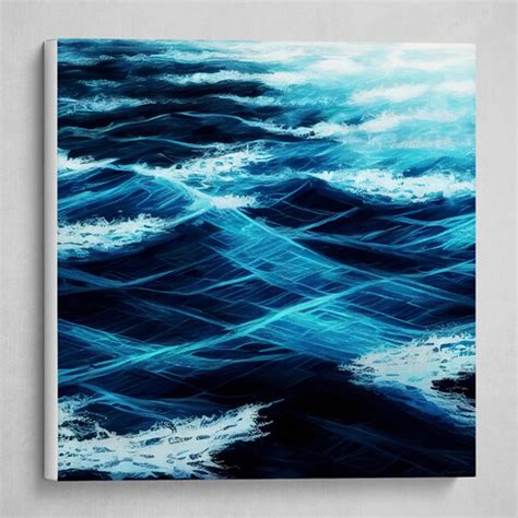 Ocean Waves - Abstract Art by David Hellard