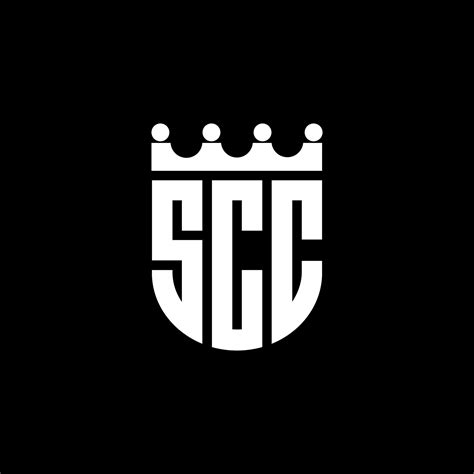 Scc Letter Logo Design In Illustration Vector Logo Calligraphy