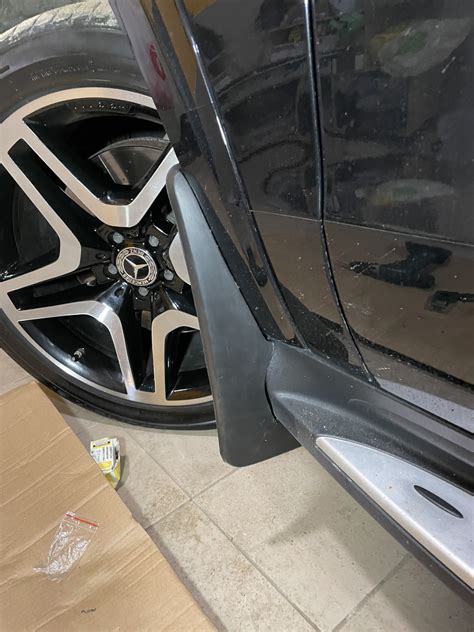 Брызговики на GLS — Mercedes-Benz GLS (X166), 3,5 л, 2018 года ...