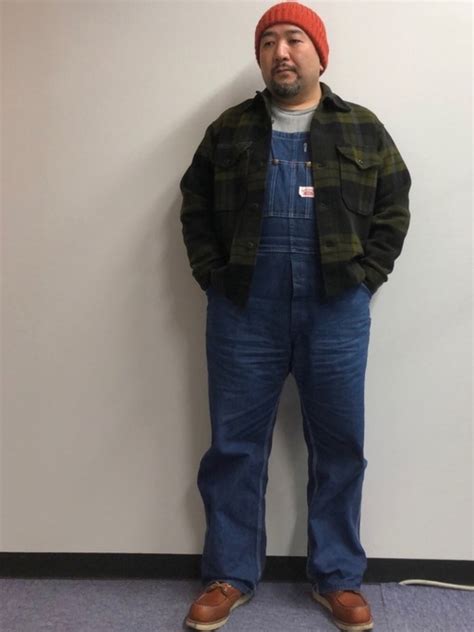 ポチャメンの制服オーバーオールをまたまた着まわし ぽっちゃり男子のスナップショット Mr Babe