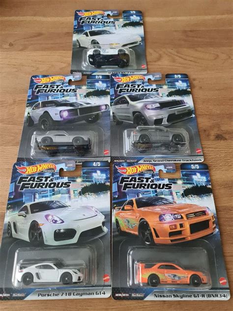 Komplettes Set Hot Wheels Premium Fast Furious