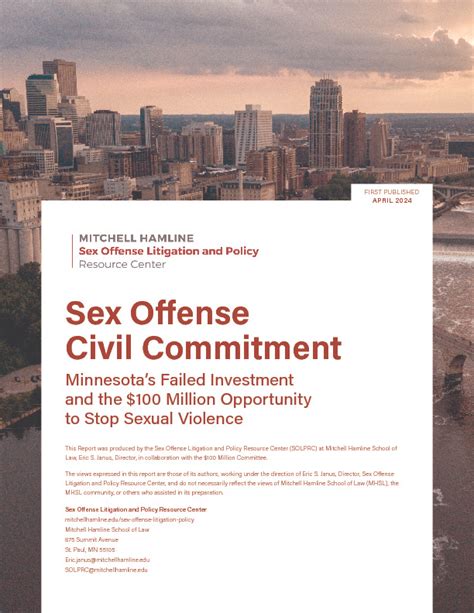 Report Sex Offender Program Is Broken Pine Knot News