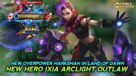 Ixia Mobile Legends New Hero Ixia Gameplay Mobile Legends Bang Bang