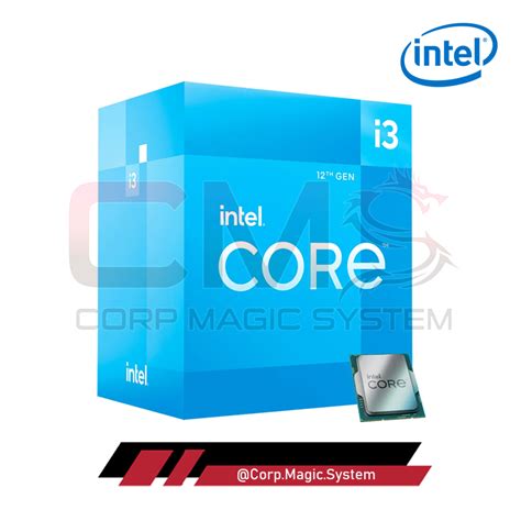 INTEL® CORE™ I3 12100F LGA1700 3.30GHZ/4.30GHZ, 12MB CACHE, 4 NÚCLEOS ...