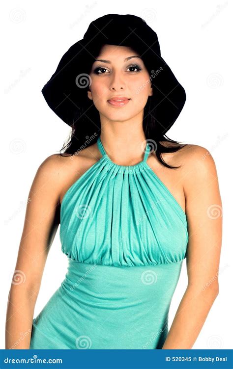 Latina Con Estilo Imagen De Archivo Imagen De Manera Oscuro 520345