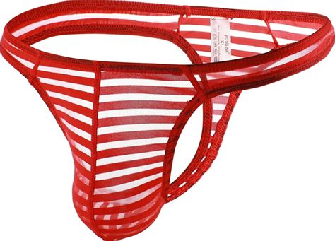 Arjen Kroos Men S Sexy Low Rise G String Thong Underwear Stretch T Back Bikini Panties