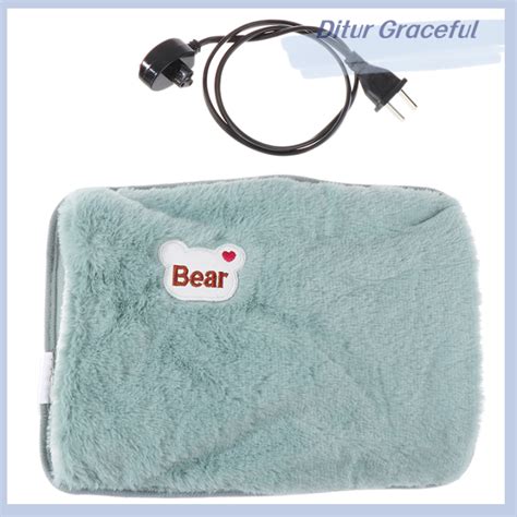 Ditur Hand Warmer Heat Pack Cute Rechargeable Electric Hot Water Bag Reusable Lazada Ph